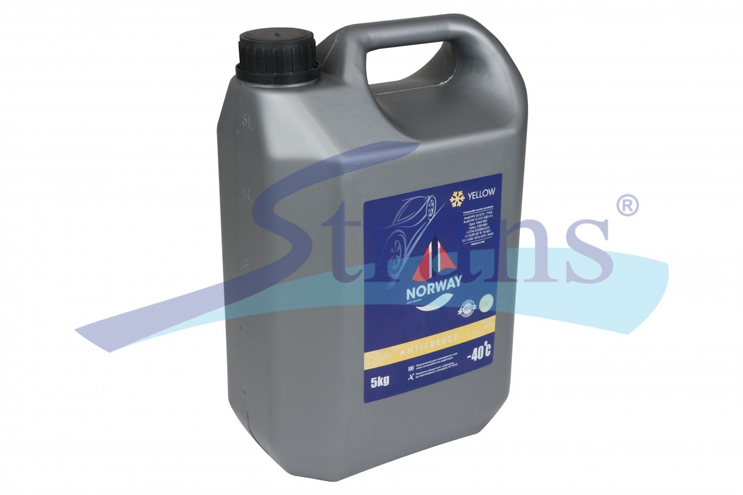 Антифриз Norway G13 -40°C 5Л. (Жовтий) Antifreezeyellow40 купити в